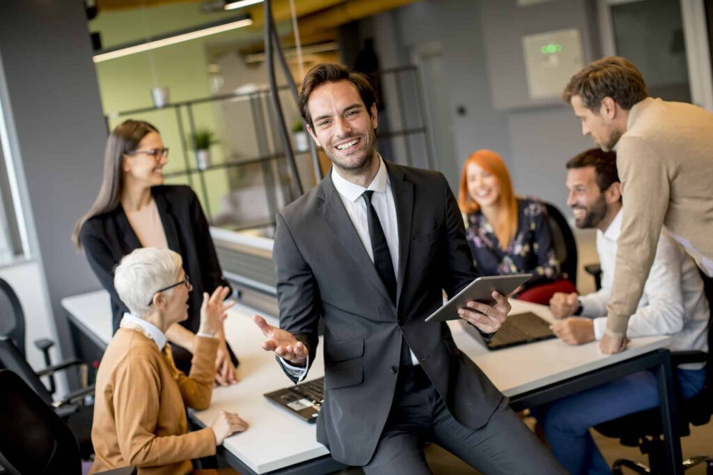 young businessman using digital tablet in office 1024x682 1