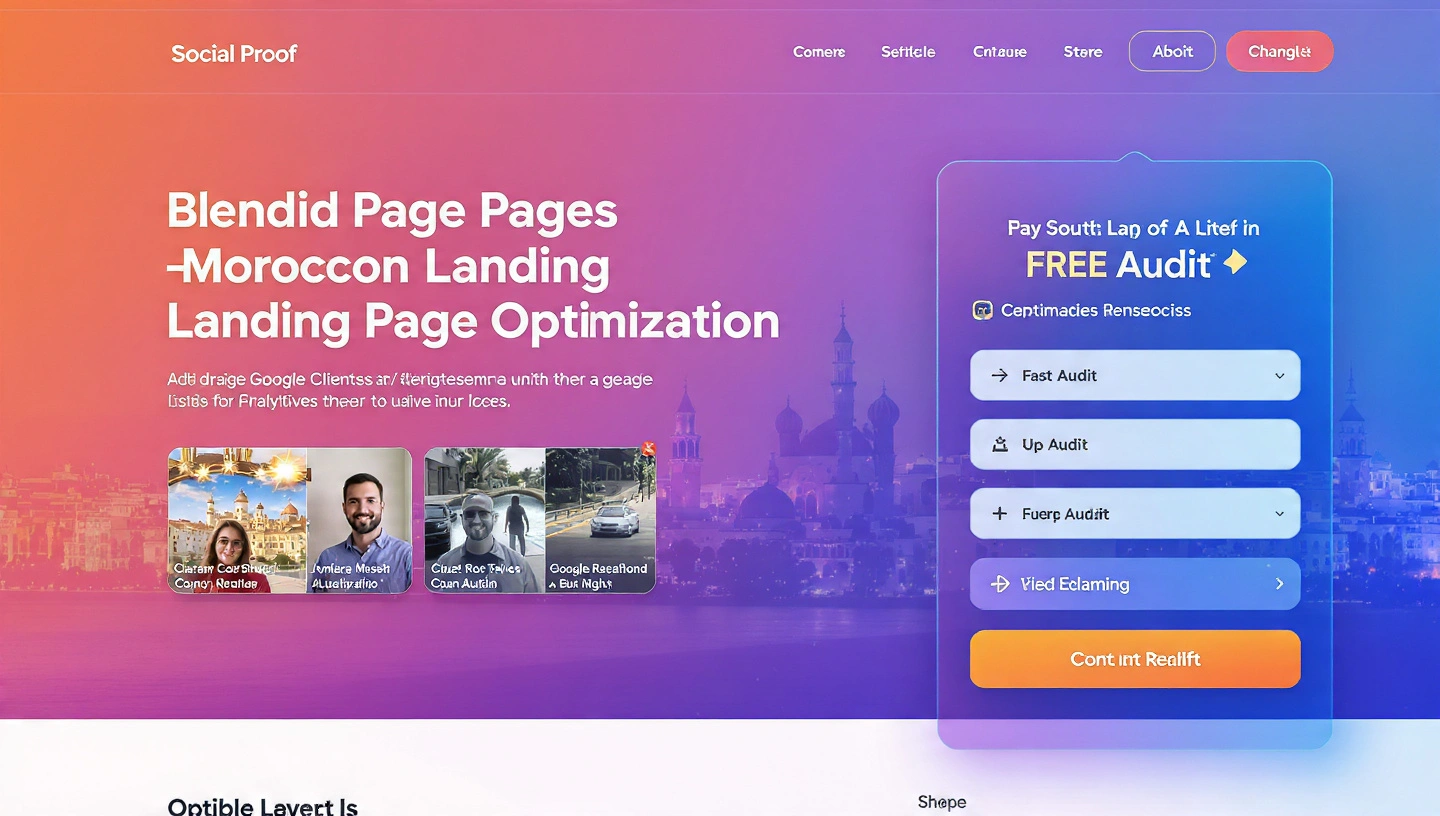 High-Converting Landing Pages in Morocco 2025