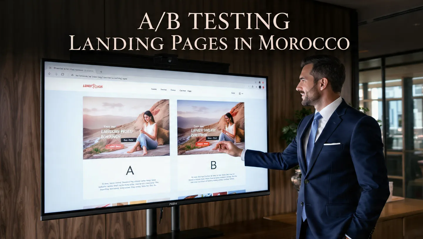 A/B Testing Landing Pages in Morocco