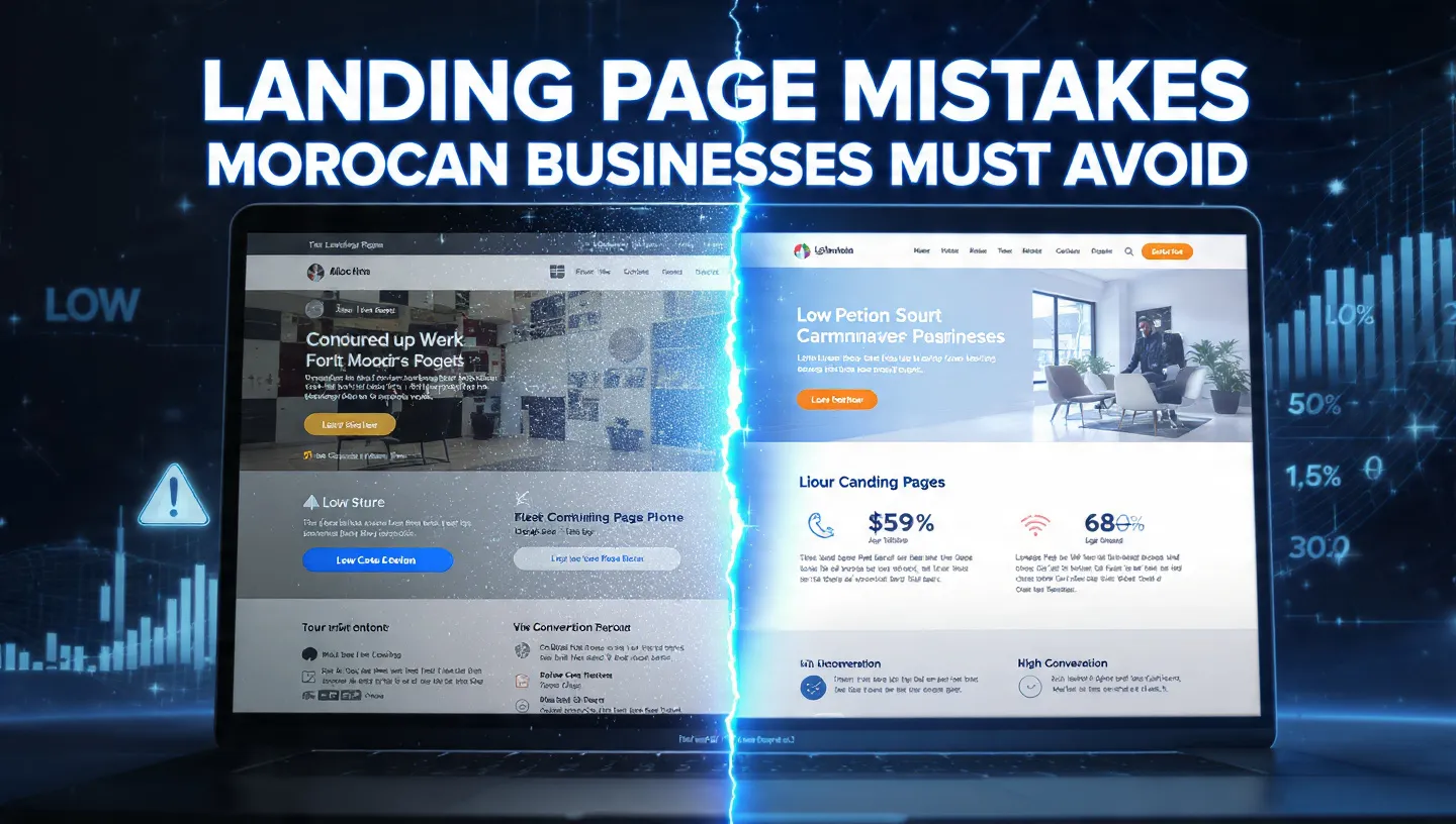Landing Page Mistakes Moroccan Businesses Must Avoid