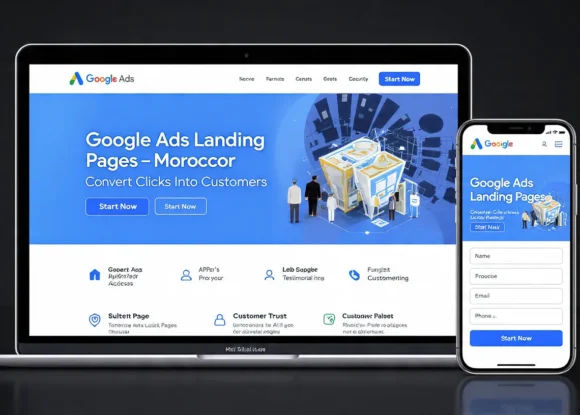 Google Ads Landing Page Morocco: Convert Clicks Into Customers