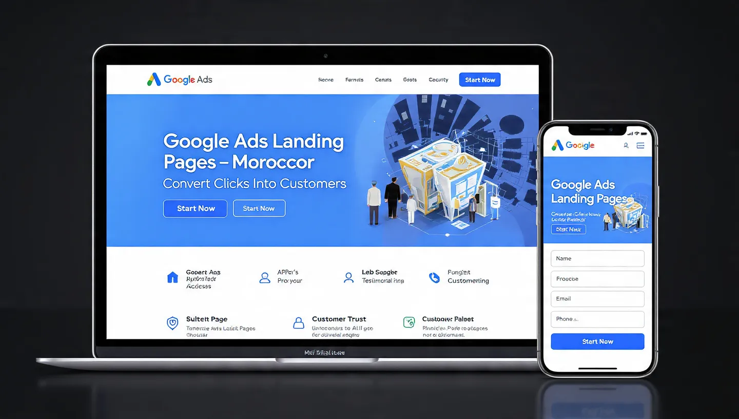 Google Ads Landing Page Morocco: Convert Clicks Into Customers