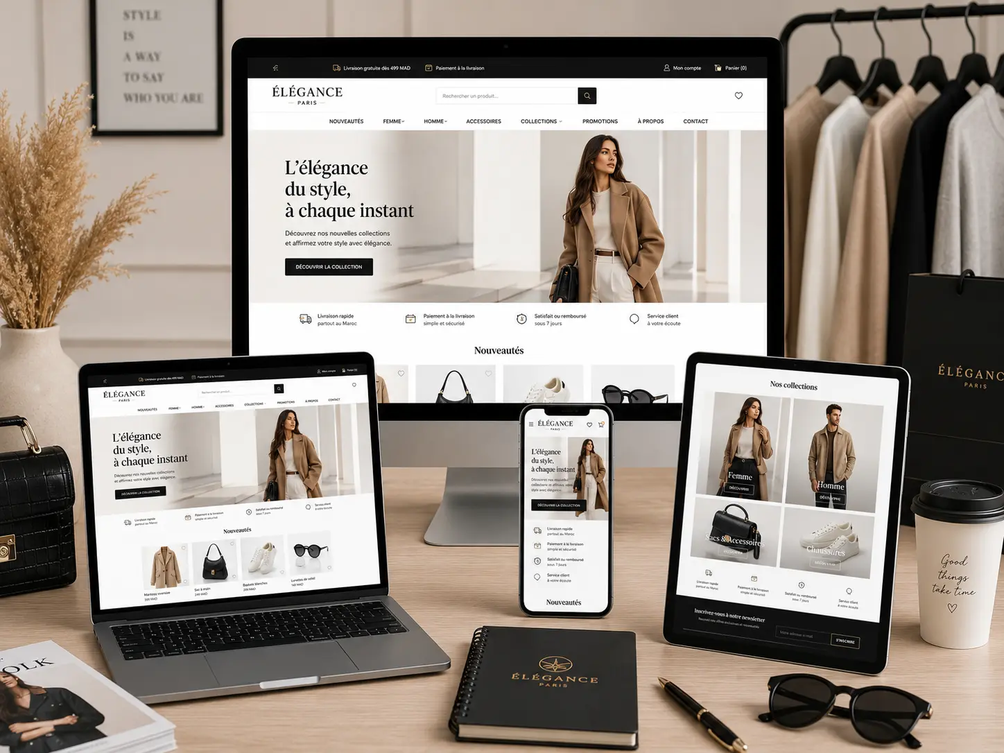 Marketing e-commerce - boutique de mode en ligne