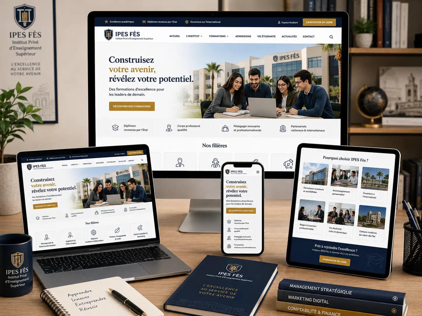 Marketing Formation & Éducation - institut privé d'enseignement supérieur